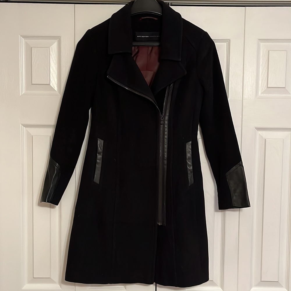 Andrew Marc Black coat